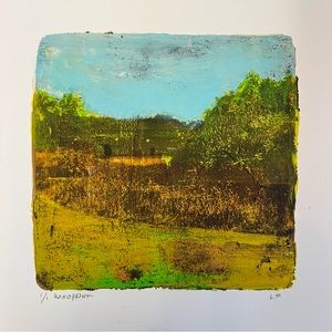 #224 small 9x11 Monoprint
